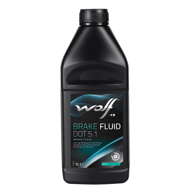 Wolf Brake Fluid Dot 5.1 - 1 Litre