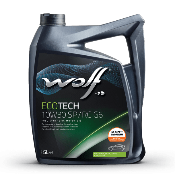Wolf Ecotech 10W30 SP/RC G6 Engine Oil - 5 Litre