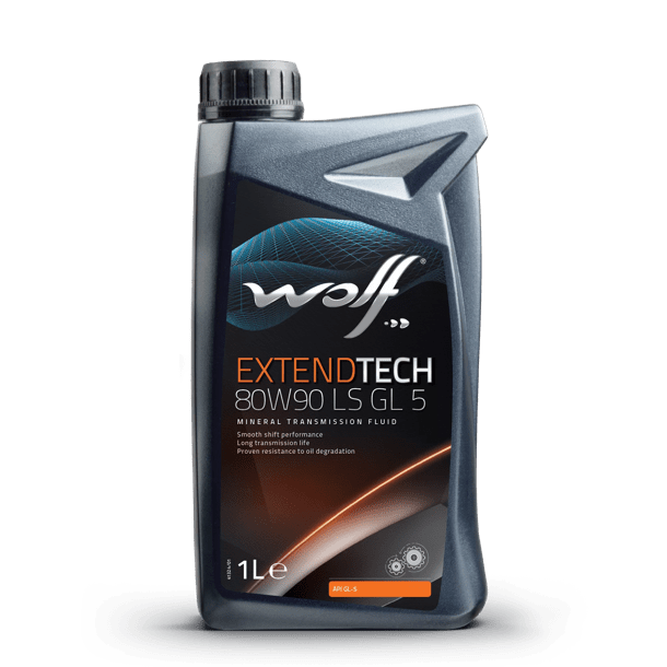 Wolf Extendtech 80W90 LS GL 5 Gear Oil - 1 Litre