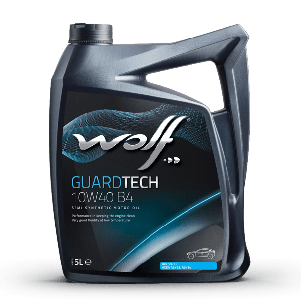 Wolf Guardtech 10W40 B4 Engine Oil - 5 Litre