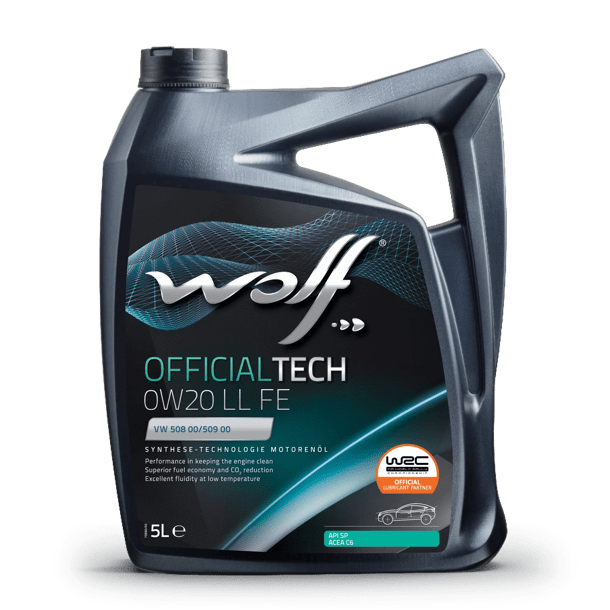 Wolf Officialtech 0W20 LL FE Engine Oil - 5 Litre
