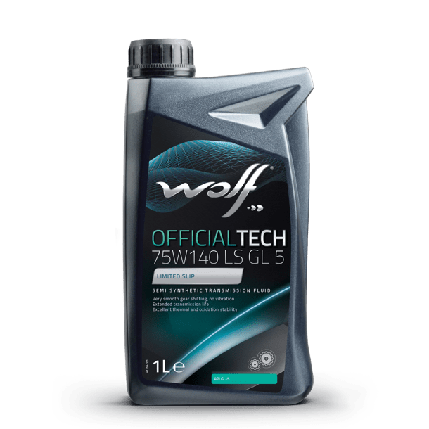 Wolf Officialtech 75W140 LS GL 5 Gear Oil - 1 Litre