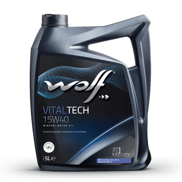 Wolf Vitaltech 15W40 Engine Oil - 5 Litre