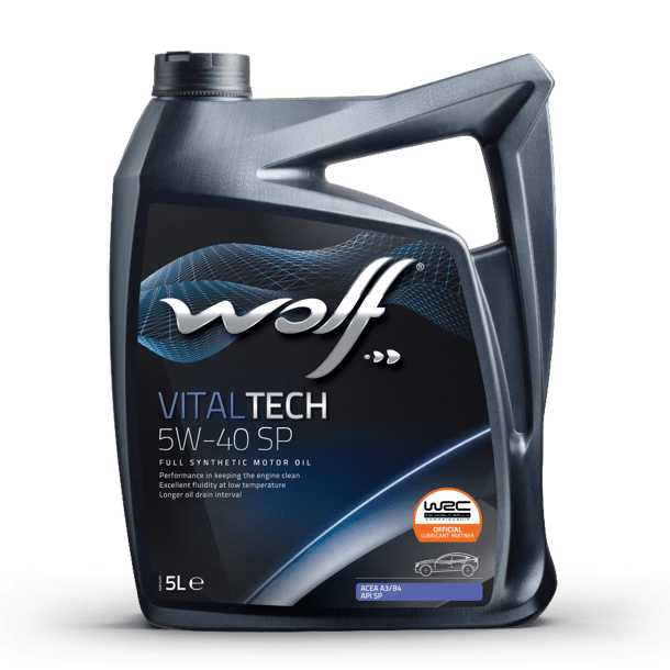 Wolf Vitaltech 5W-40 SP Engine Oil - 5 Litre