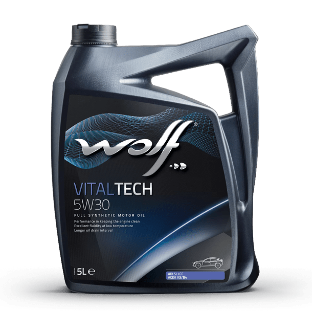 Wolf Vitaltech 5W30 Engine Oil - 5 Litre