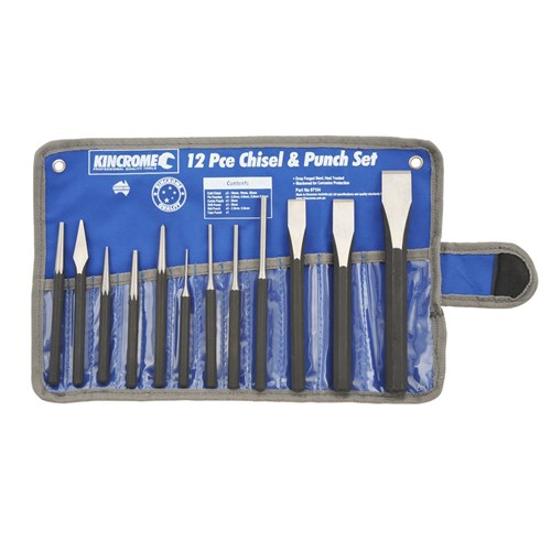 Chisel & Punch Set 12 Piece - A1 Autoparts Niddrie