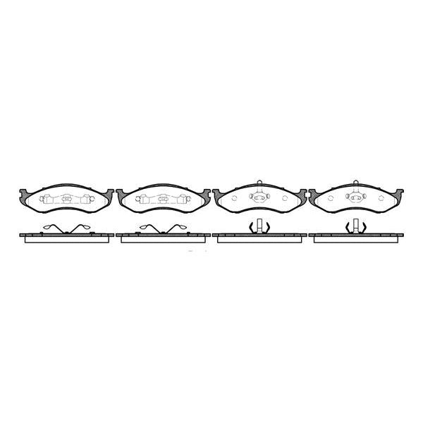 Remsa Disc Brake Pad Set - 046700UC