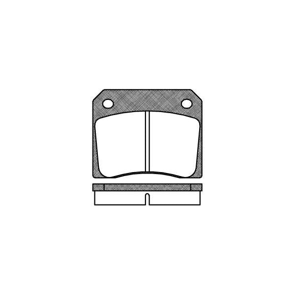 Remsa Disc Brake Pad Set - 003600