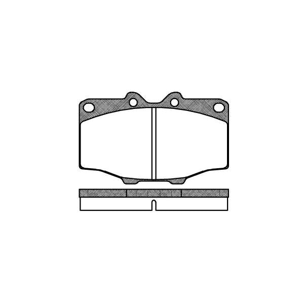 Remsa Disc Brake Pad Set - 013200UC