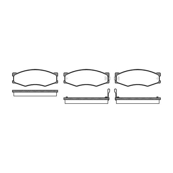 Remsa Disc Brake Pad Set - 018400UC