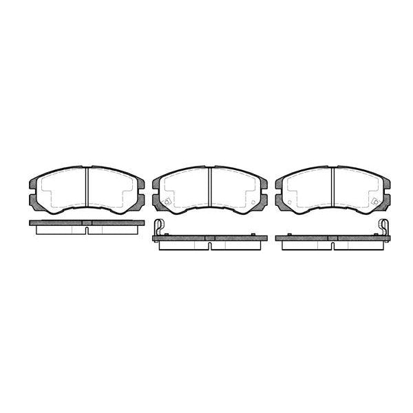Remsa Disc Brake Pad Set - 042502UC