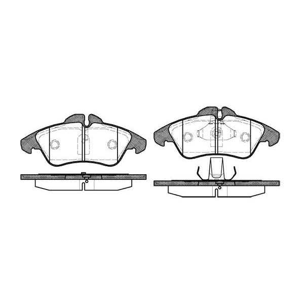 Remsa Disc Brake Pad Set - 057800