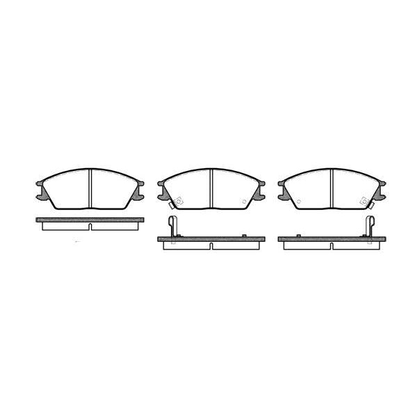 Remsa Disc Brake Pad Set - 022402UC