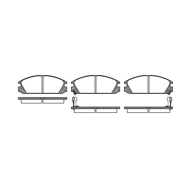 Remsa Disc Brake Pad Set - 022802UC