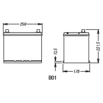 Fiamm Titanium Battery - D2675-D2675-Fiamm-A1 Autoparts Niddrie