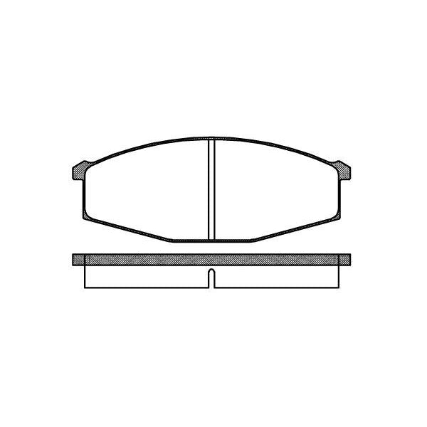 Remsa Disc Brake Pad Set - 012900UC