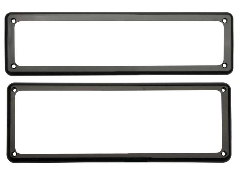 Kingpin Standard / Slimline Number Plate Covers Combo - KP026