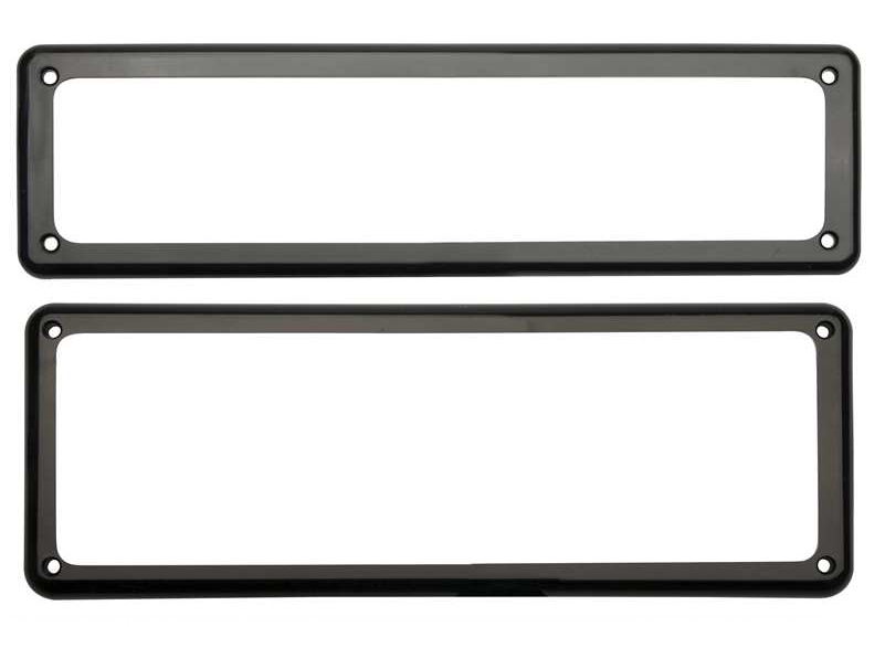 Kingpin Standard / Slimline Number Plate Covers Combo KP026 — A1
