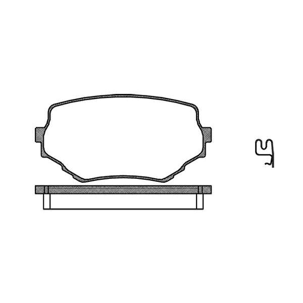 Remsa Disc Brake Pad Set - 059402UC