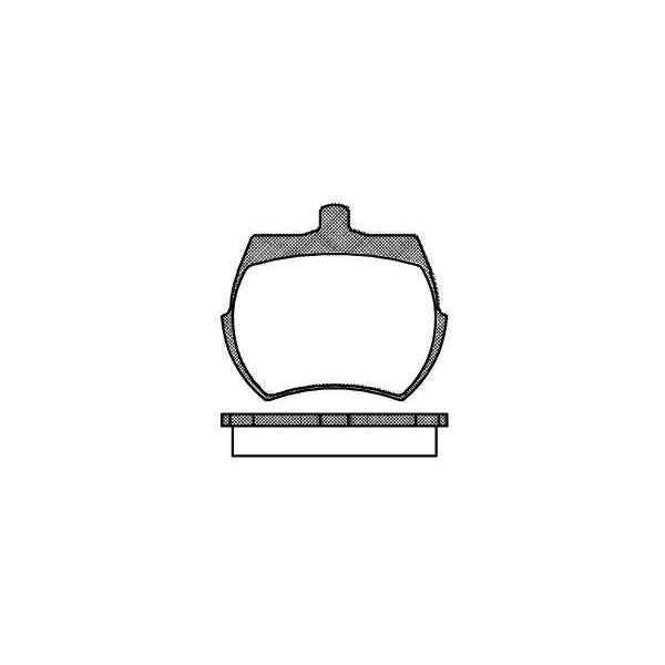 Remsa Disc Brake Pad Set - 005000