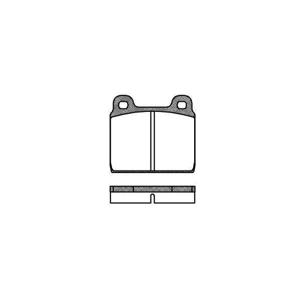 Remsa Disc Brake Pad Set - 000200