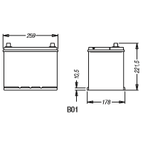 Fiamm Titanium Battery - D26X75-D26X75-Fiamm-A1 Autoparts Niddrie