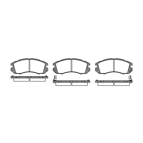 Remsa Disc Brake Pad Set - 019112UC