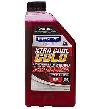 Tectaloy XTRA Cool Gold Corrosion Inhibitor Concetrate (Red) - TEXGR1L - 1 Litre