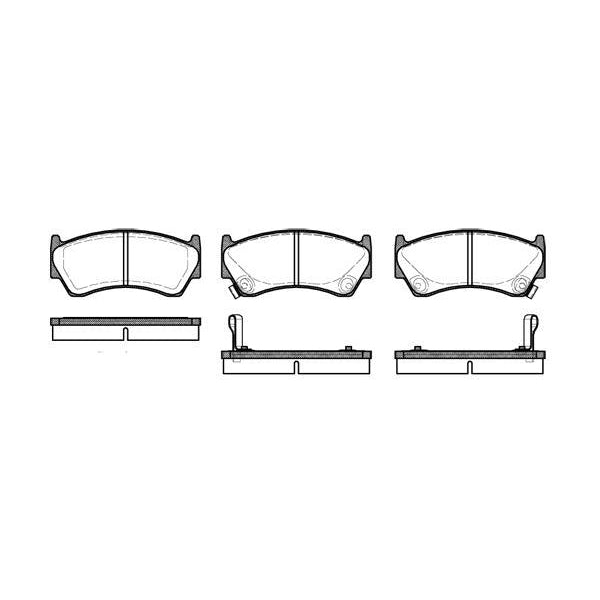 Remsa Disc Brake Pad Set - 059202UC