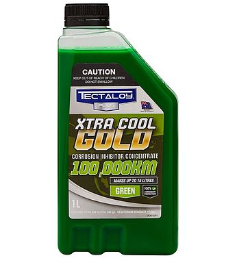 Tectaloy XTRA Cool Gold Corrosion Inhibitor Concetrate (Green) - TEXG1L - 1 Litre