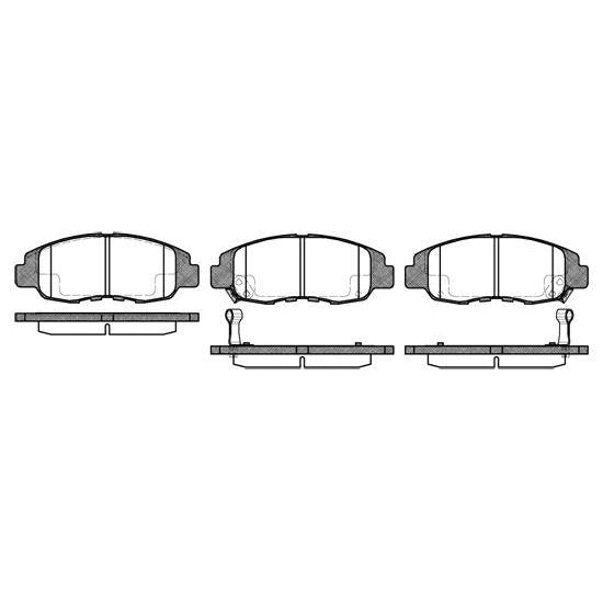 Remsa Disc Brake Pad Set - 032412UC