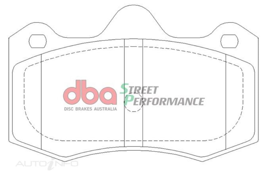 DBA Street Perfomance Disc Brake Pad Set - DB1938SP