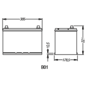Fiamm Diamond Battery - D3195-D3195-Fiamm-A1 Autoparts Niddrie