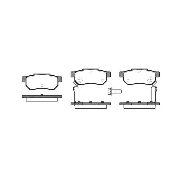 Remsa Disc Brake Pad Set - 023302UC