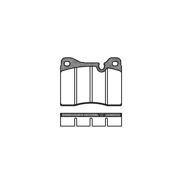 Remsa Disc Brake Pad Set - 001120
