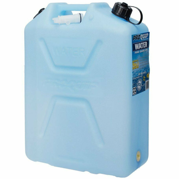22 Litre Blue Plastic Water Jerry Can - 1025