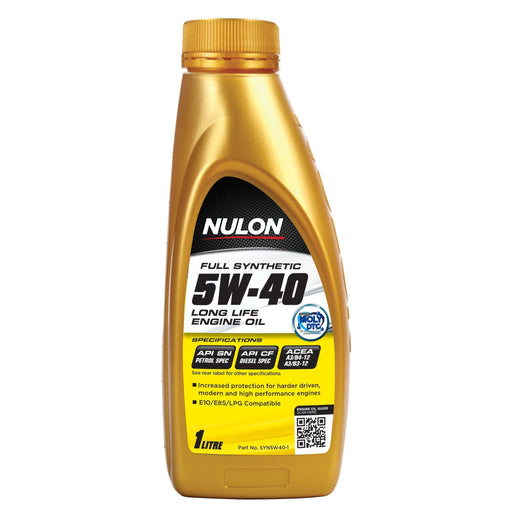 Nulon Full Synthetic 5W40 Long Life Engine Oil - 1Ltr - A1 Autoparts Niddrie
