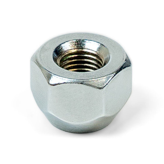 SAAS Chrome Open End Wheel Nut - 1/2" Thread - 11611B
