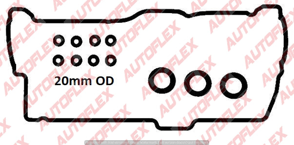 Matsumo Rocker Valve Cover Gasket Set For Toyota Hilux 2.7L 3RZ-FE (1997-2002) - FYE191565