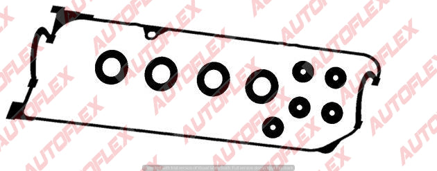 Rocker / Valve Cover Gasket Set - Honda Civic D17A2, D17Z1