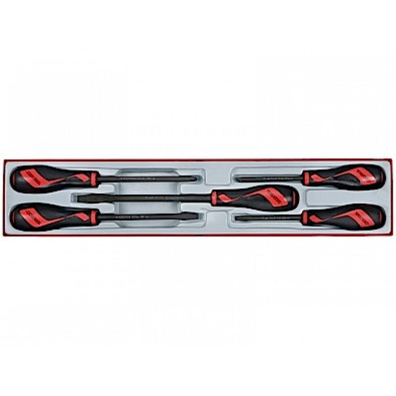 Teng Tools 5 Piece Power Thru Screwdriver Set TC-Tray - TTXMDTN - A1 Autoparts Niddrie