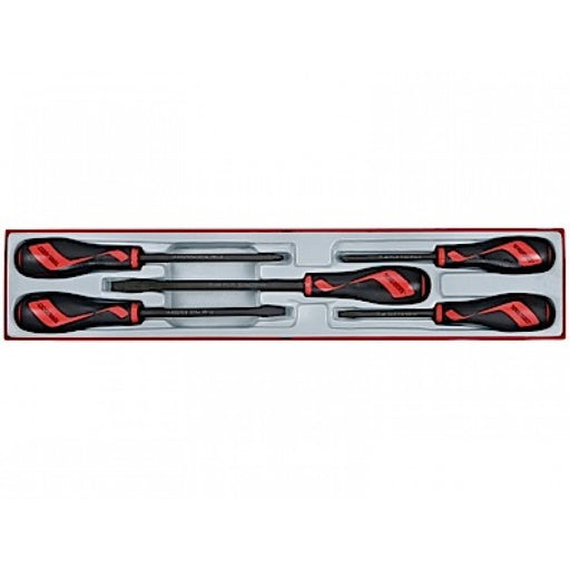 Teng Tools 5 Piece Power Thru Screwdriver Set TC-Tray - TTXMDTN - A1 Autoparts Niddrie