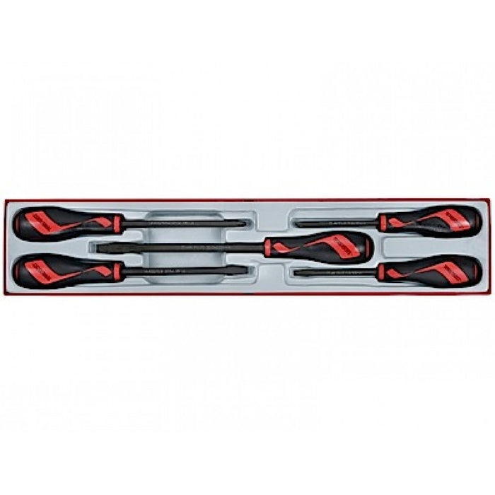 Teng Tools 5 Piece Power Thru Screwdriver Set TC-Tray - TTXMDTN - A1 Autoparts Niddrie