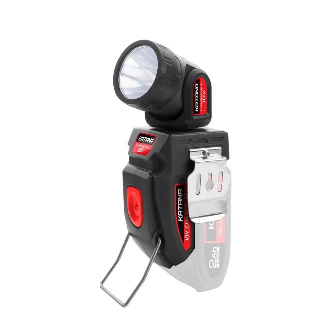 Katana 18V Charge-All Cordless Swivel Head Torch