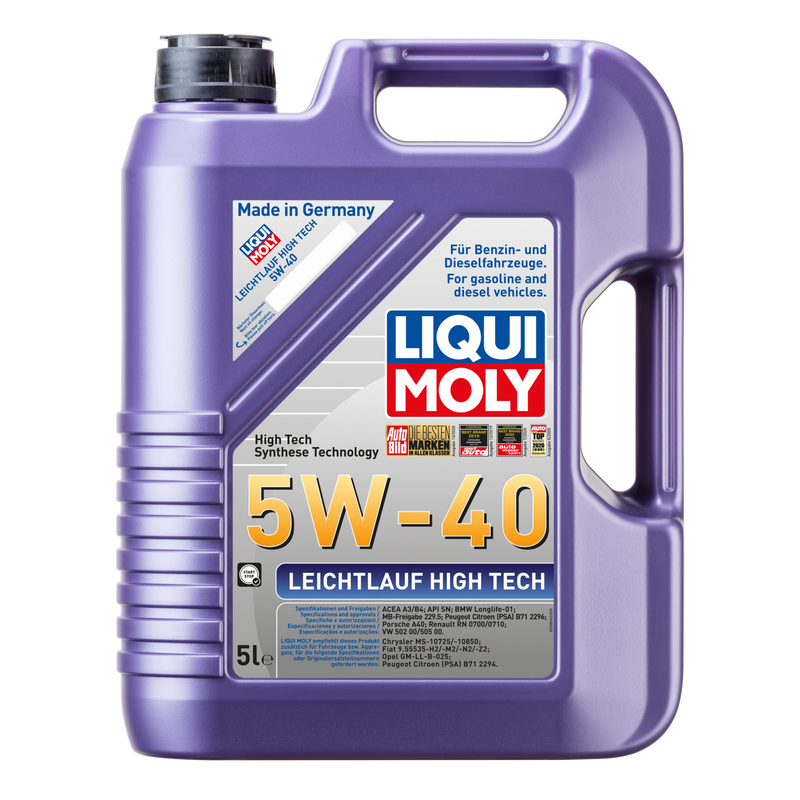 Liqui Moly Leichtlauf High Tech 5W-40 Engine Oil - 5 Litre