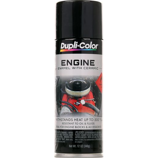 Dupli-Color Engine Enamel - Gloss Black - DE1613