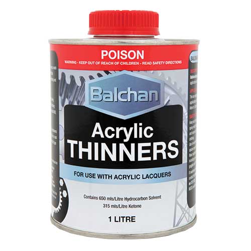 Balchan Acrylic Thinners - 1 Litre