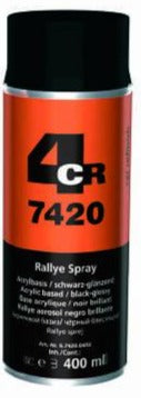4CR Rallye Spray (Acrylic Gloss Black) 7420 - 400ml