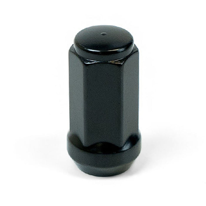 SAAS Black Flat Head Bulge Wheel Nut - M14 x 1.5 - 44599BBC