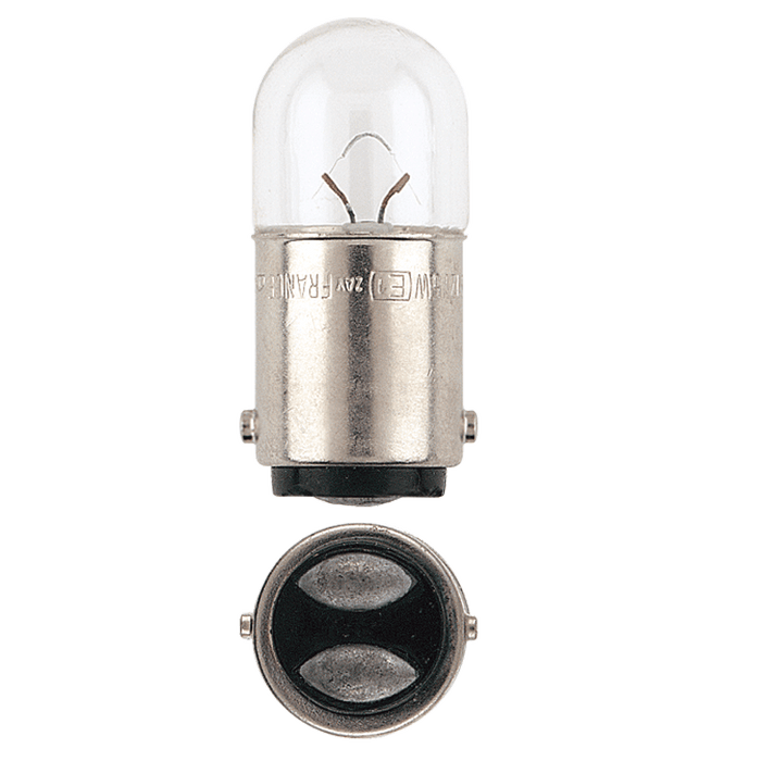 Narva 12V 5W R5W BA15D Incandscent Globes (Pack of 2) - 47209BL